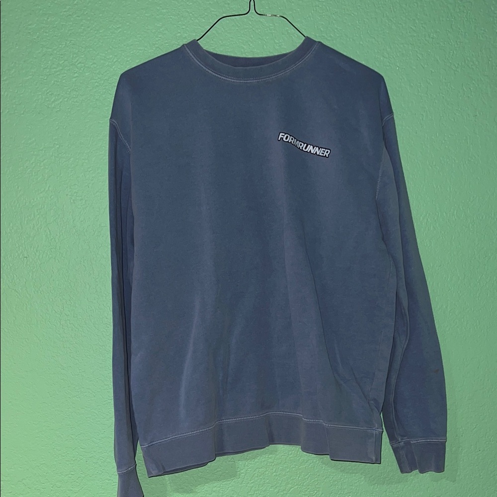 Navy 'Formrunner' Crewneck Sweatshirt